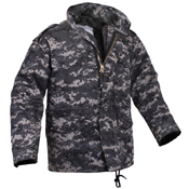 Ultra Force Mens M-65 Camo Field Jacket