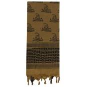 Gadsden Snake Shemagh Tactical Desert Scarf