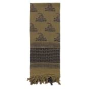 Gadsden Snake Shemagh Tactical Desert Scarf