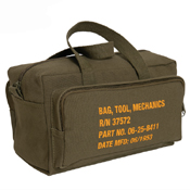 Mechanics Tool Bag with Military Stencil