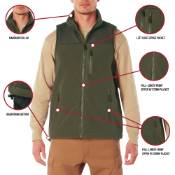 Ultra Force Commando Tactical Fleece Vest