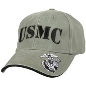 Deluxe Vintage USMC Embroidered Low Pro Cap