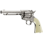 Colt Peacemaker Nickel BB Revolver - Steel BB