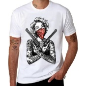 Monroe Gangster Style T-Shirt