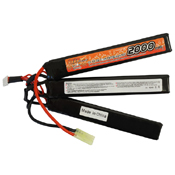 11.1V 2000mAh LiPO Airsoft Battery