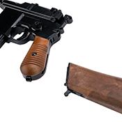 WE-Tech Faux Wood Blowback Airsoft Pistol