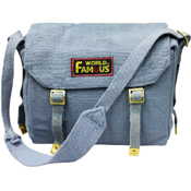 World Famous Canvas Messenger Bag 