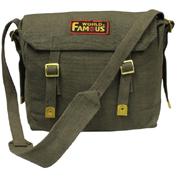 World Famous Canvas Messenger Bag 