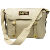 World Famous Canvas Messenger Bag 