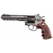 WG 6Mm 6 Inch CO2 Non Blowback Black Airsoft Revolver