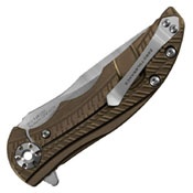 Zero Tolerance 0609 Drop-Point 3.4 Inch Blade Folding Knife