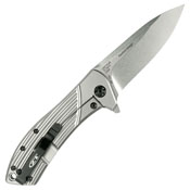 ZT 0801 Flipper Folding Knife Stonewash