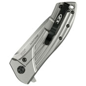 ZT 0801 Flipper Folding Knife Stonewash